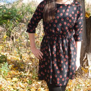 NWT Compania Fantastica Ruby Gem Dress S/M/L